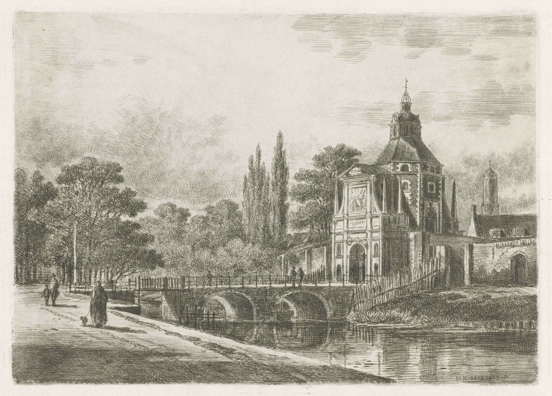 Wittevrouwenpoort te Utrecht, Jan van Lokhorst (1847 - 1874)