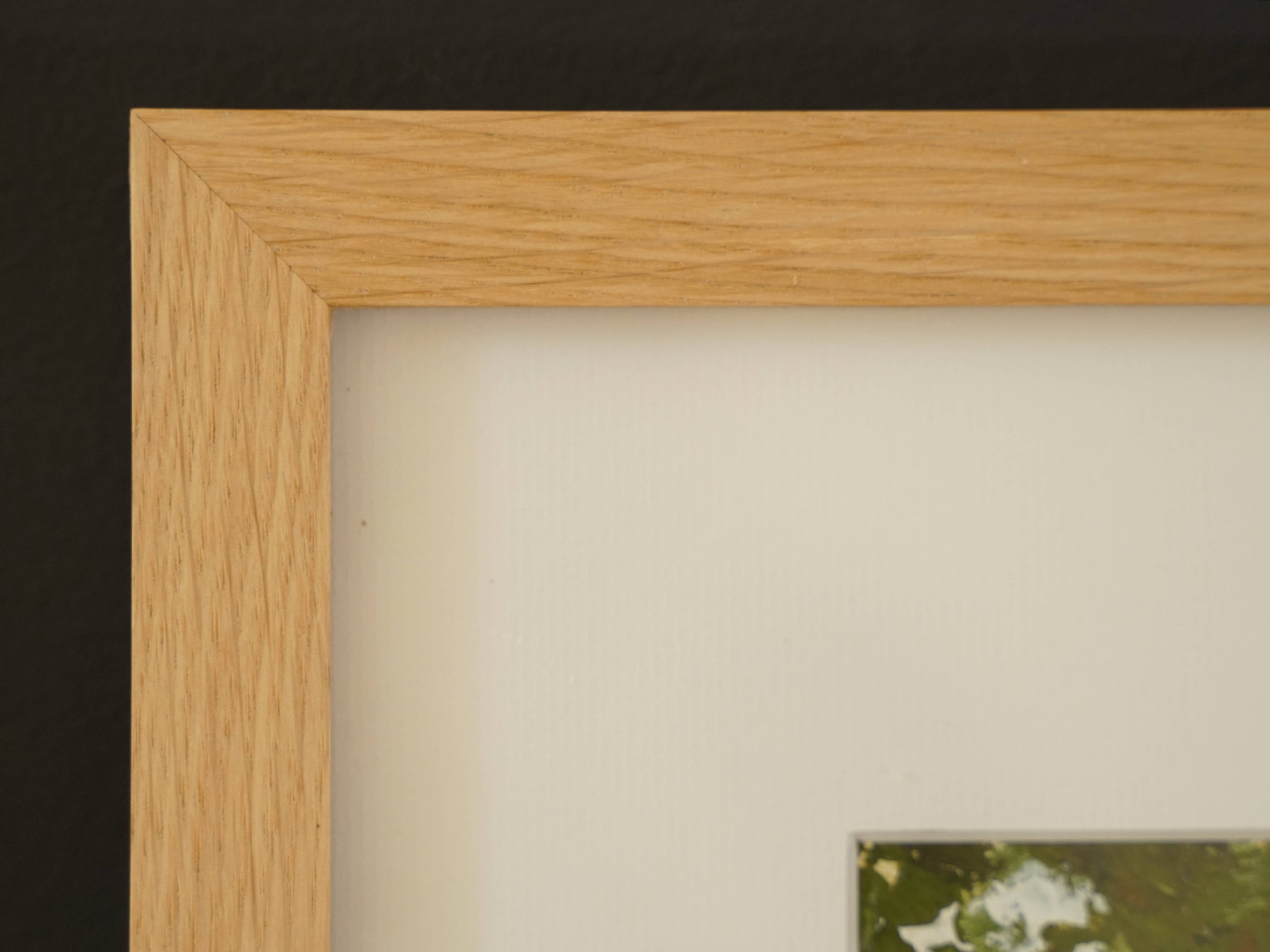 Detail of mitred corner